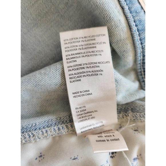 NWT Anthropologie x Pilcro Denim Shortie Five-Pocket Shorts Size 30 - Picture 10 of 14